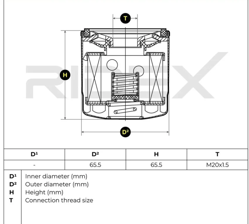 Oil filter for nissan, mazda, subaru, honda,suzuki
