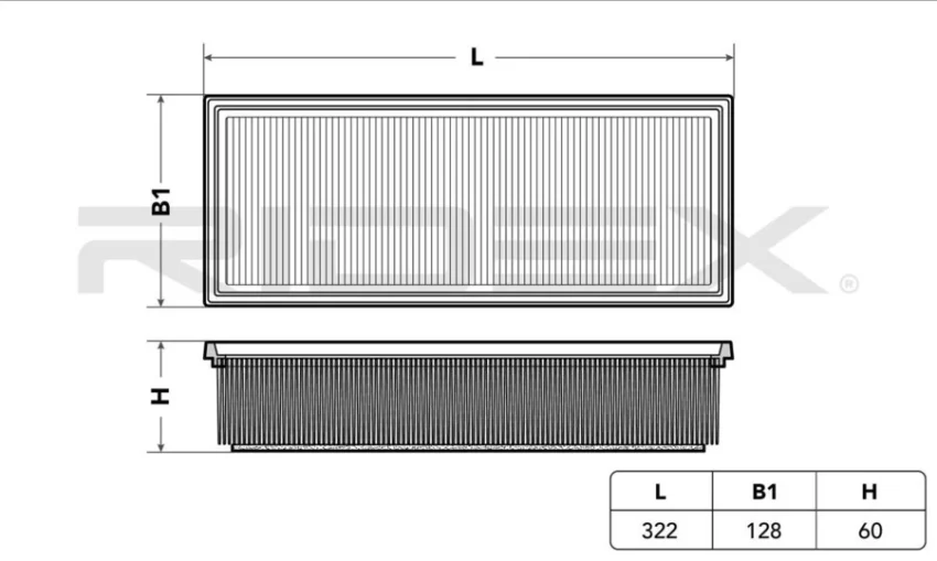 Audi A4/A5 (B8) ,Q5 (8RB) Engine Air Filter | High Flow & Filtration - Image 3